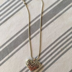 Brighton heart necklace